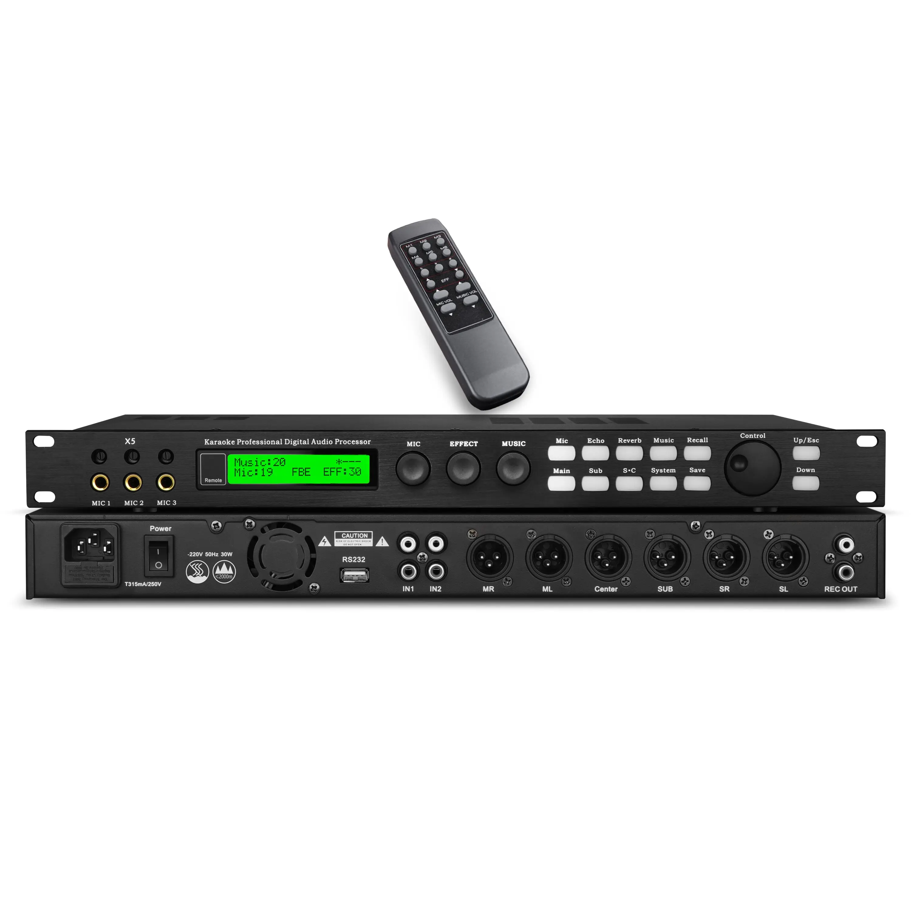 Depusheng X5 カラオケ( vang số X5) Depusheng X5 KTV Audio System - Professional Karaoke Digital