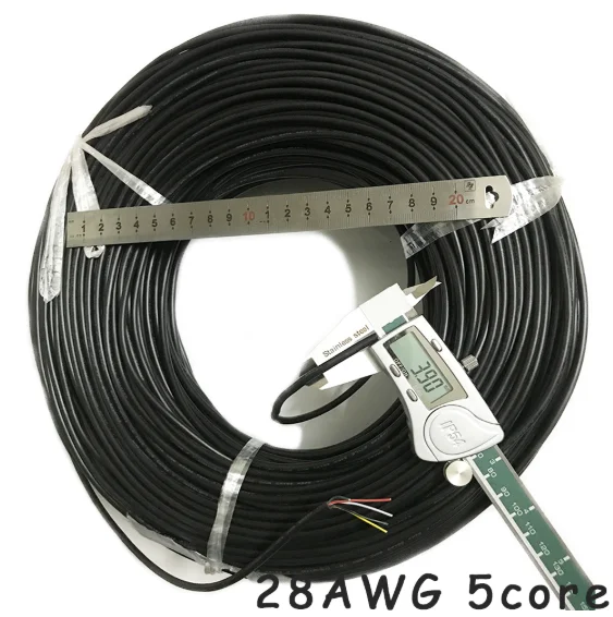 10m UL2464 28AWG 2 3 4 5 7 8 9 10core cavo per USB Mouse