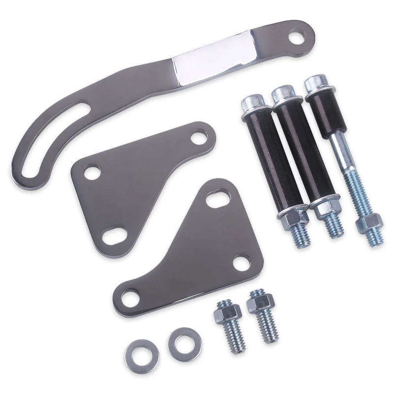 Power Steering Pump Mounting Bracket For Gm Sb Chevy 350 Swp Lwp