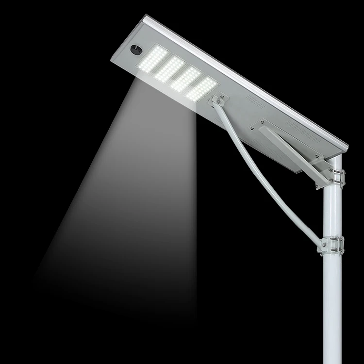 New manufacturer automatic ip65 30w 40w 50w 60w 80w 100w 120w 150w motion sensor all in one powered led solar street light