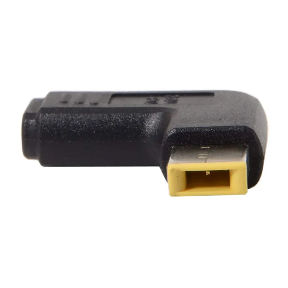 USB Type C Female to Square Male Plug Dc Power Adapter Converter Laptop Charger Connector for Lenovo T450 T450s T460 T470 T470s 
