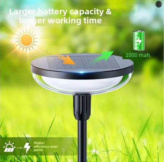 product solar swing light pathway outdoor waterproof led landscape lighting pathway lawn solar garden decorative lights-2