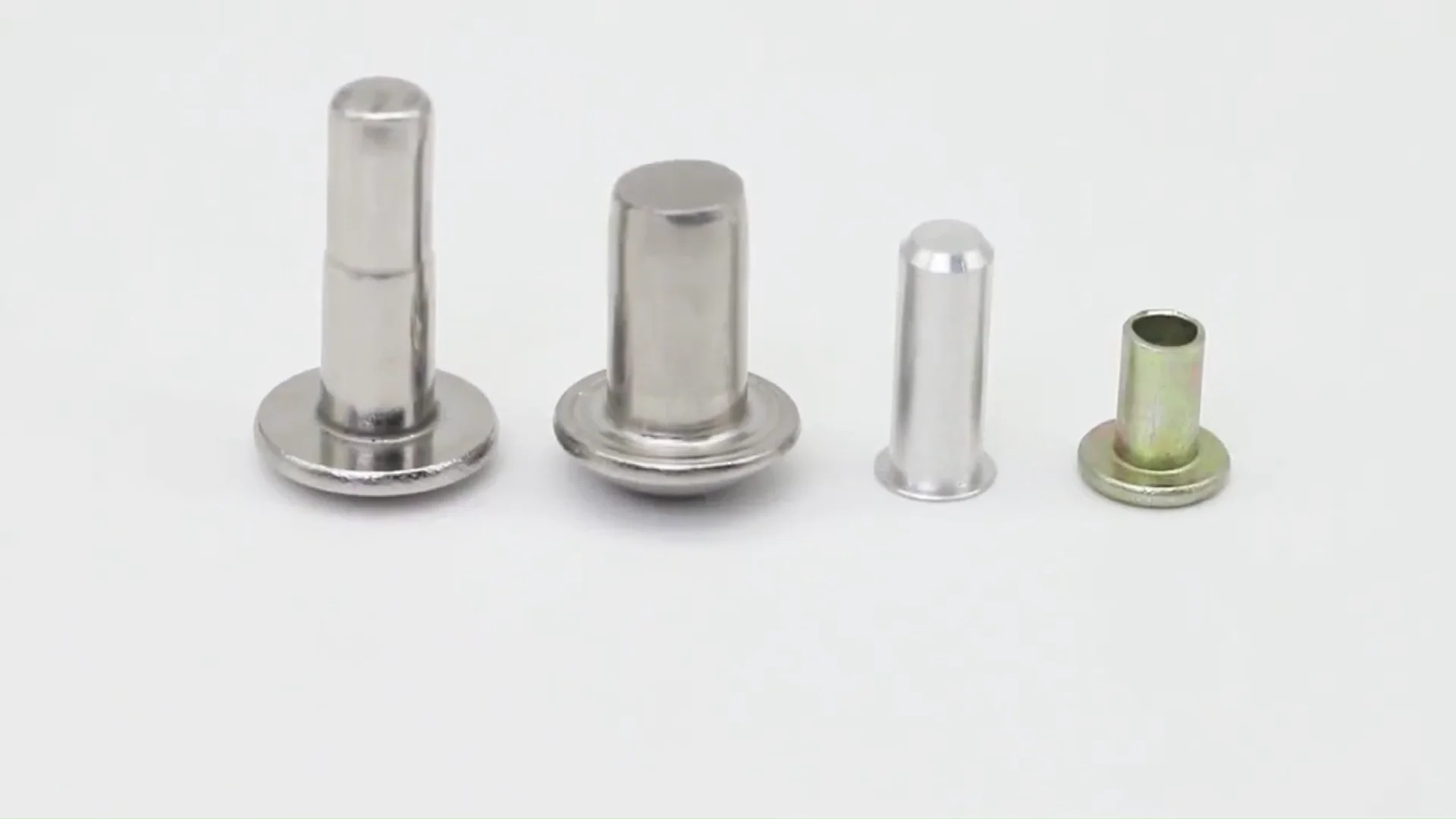 Customized Nonstandard Low Price Small Solid Aluminum Halfround Head