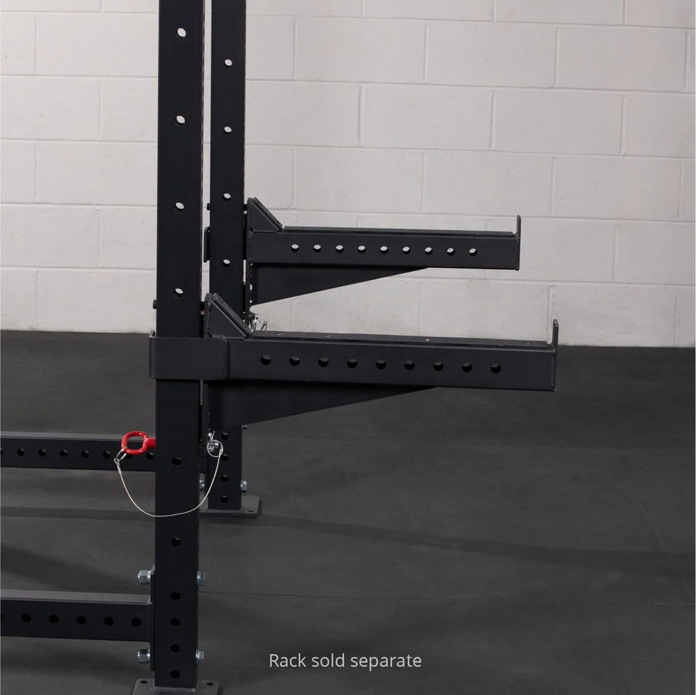 Lecheng Barbell Safety Catches Spotter Arms For Power Squat Stand Rack