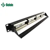 Bolein Wholesale Cheap BNC Keystone Used RJ45 1U 24 Ports Cat6A UTP Server Rack Patch Panel