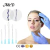 2019 free shipping 3d cog pdo thread with l blunt cannula for facial lift