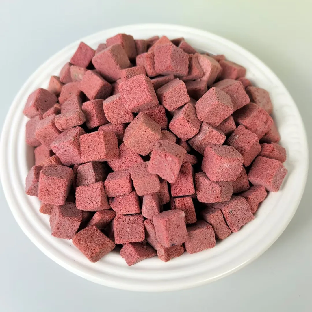 Wholesale Rainbow Freeze-Dried Chicken Cat & Dog Pet Snacks 500g Bag From Qingdao Increase Nutrition details