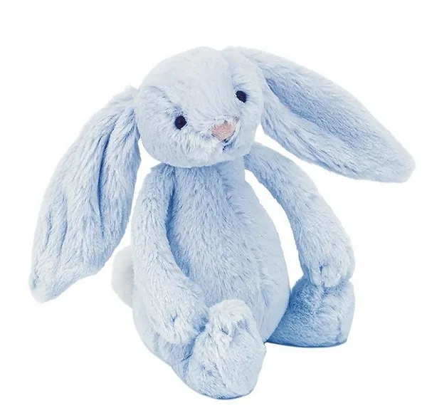 blue rabbit soft toy