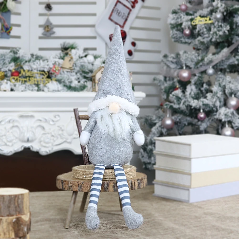 Christmas Decorations No Face Old Man Doll Nordic Style Christmas Santa
