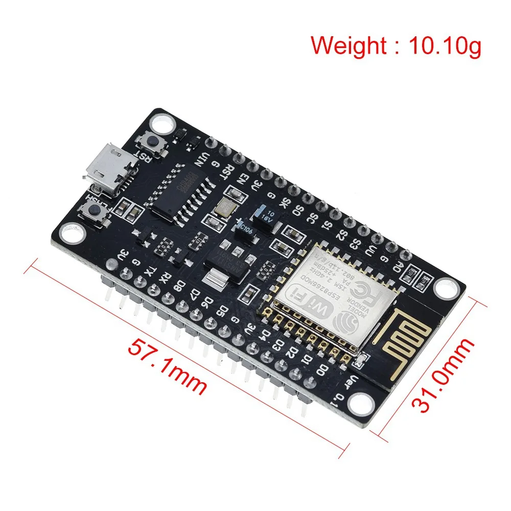 ESP8266 Serial Port WiFi Module NodeMCU Lua V3 IoT Development Board ...
