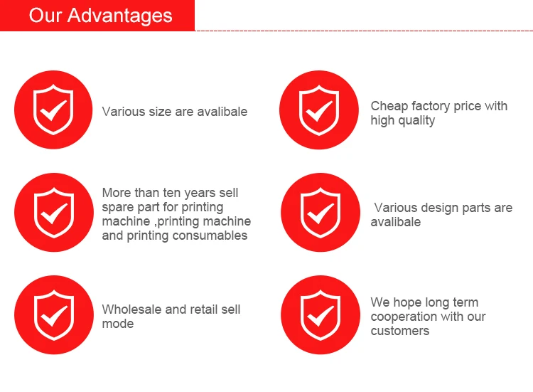 small digital printing press parts