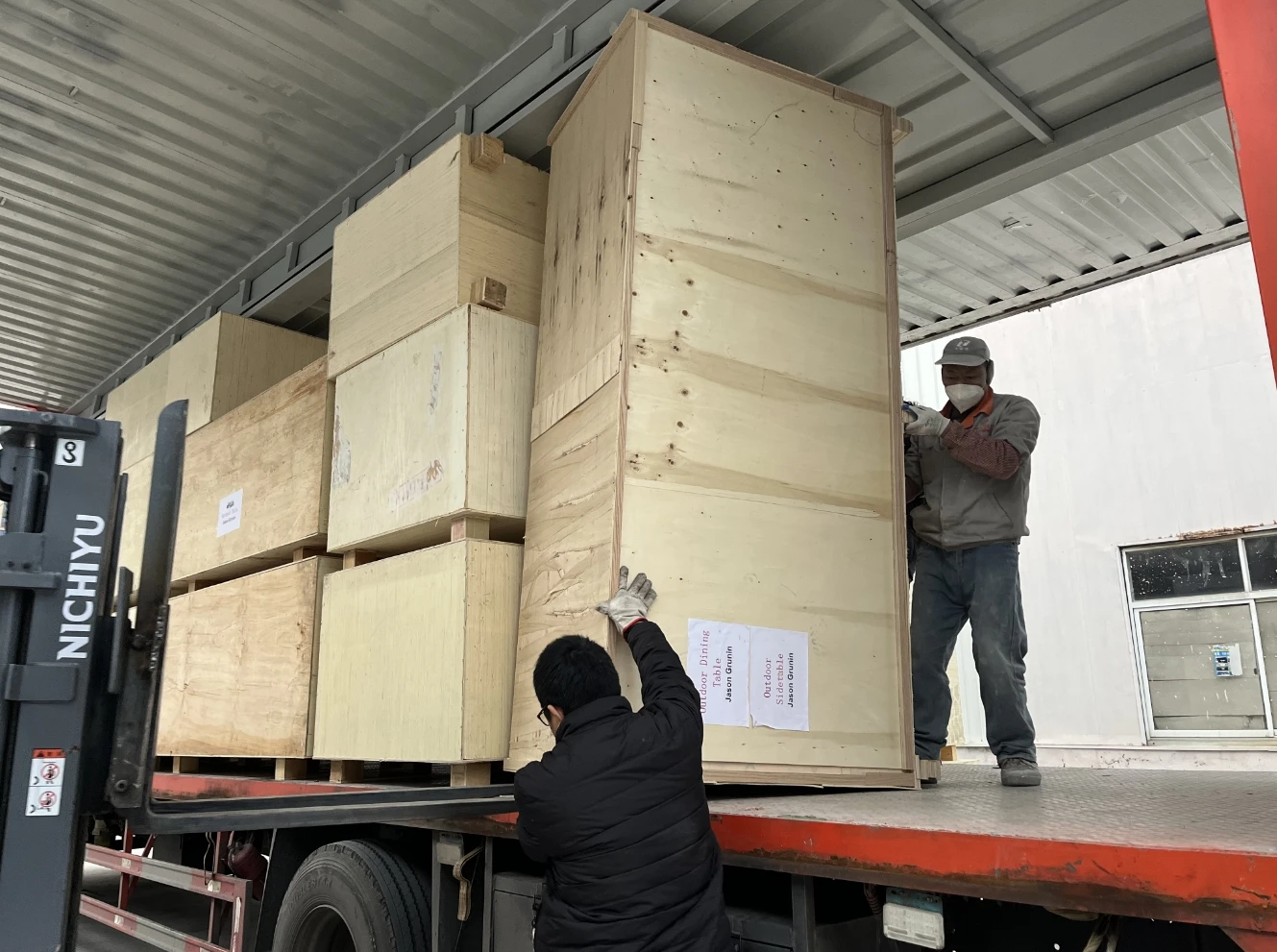 Delivered furniture project