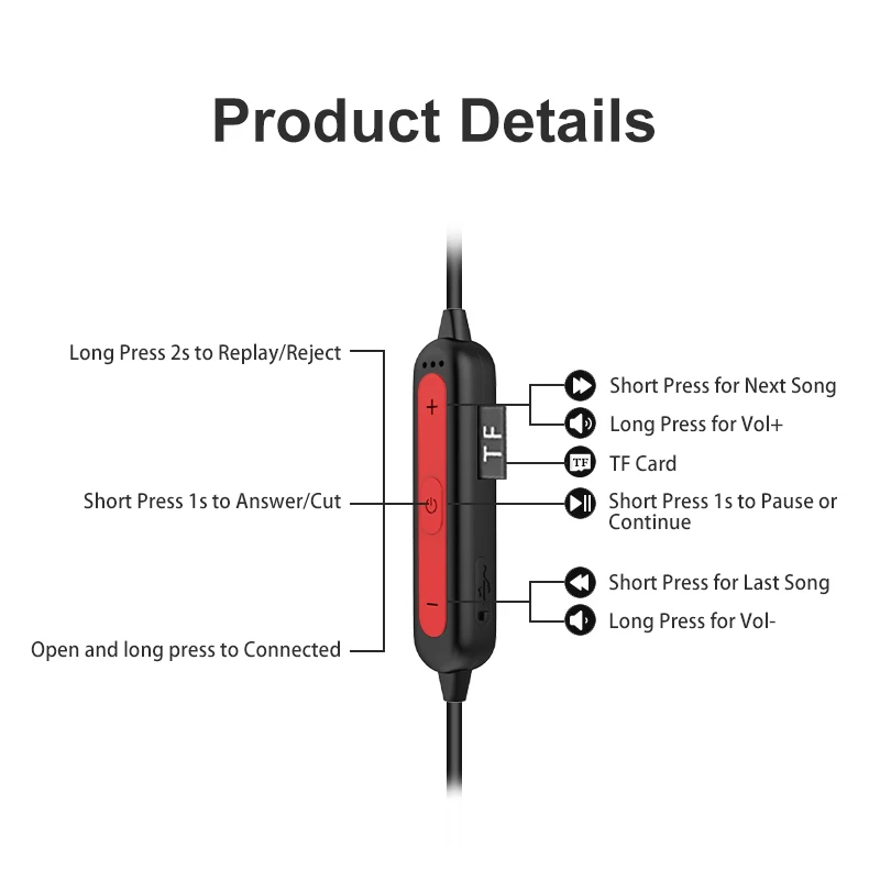 Hot Selling V5.0 Magnet Necklace Mini Long Distance Bluetooth Headset - ANKUX.COM
