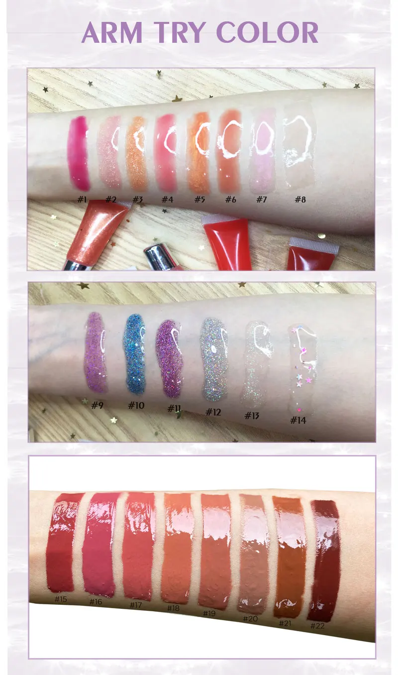 New Arrival Vegan Lip Gloss China Cosmetics Makeup Good Quality ...