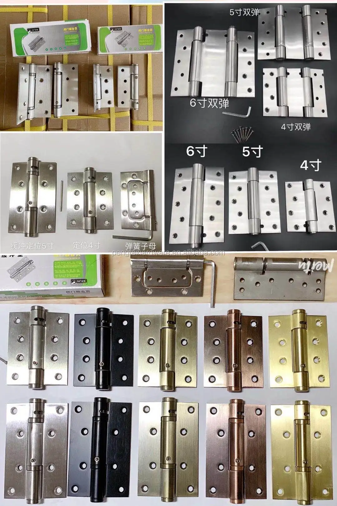 5*3*3 automatic seft door closer hinge stainless steel material hot selling kinds