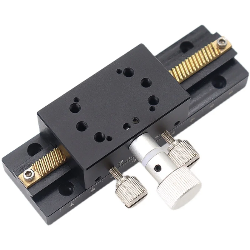 XDTLS80/100/150/200 Milling Manual Slot Translation Stage X-Axis Long Stroke E-EIM01 Precision Sliding Table Add More Brand 1 factory