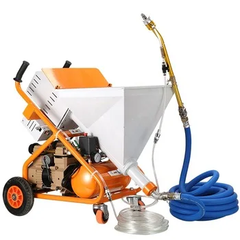 
High capacity cement mortar true stone paint spraying machine spray paint machine 