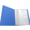Hot Sale A4 10 20 30 40 60 80 100 pockets clear plastic display book