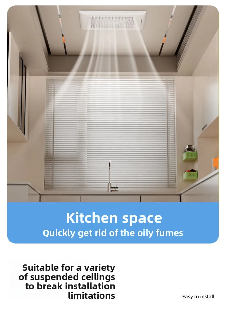 Bathroom Kitchen Exhaust Fan, 8-12inch, 3-Year - detail 18