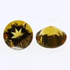 4.0mm round shape natural shallow citrine stone
