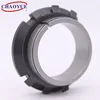 High precision mechanical shaft locking element device assemblies