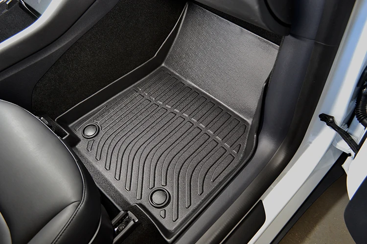 Odorless Eco Friendly All Weather Tpe Car Floor Liners Car Carpet For ...