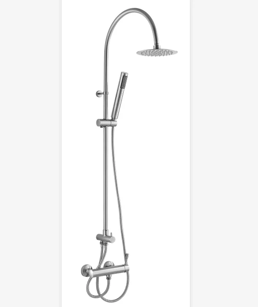 
wall mounted bathroom faucet stainless steel durability high quality controls with strong tarnish and corrosion resistance 