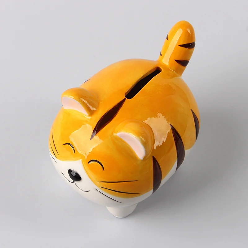 Simon's Cat Ceramic Money Box Coin Saving Simons Cat Piggy Bank in Gift Box 