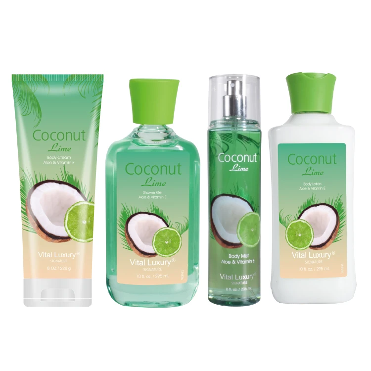 Natural Fragrance Body Care Products Private Label Bath Care Set Shower Gel Body Care Set Body