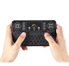 Asher New Product Colorful Backlit Mini Wireless Keyboard Remote Control Q9 For Set Top Box