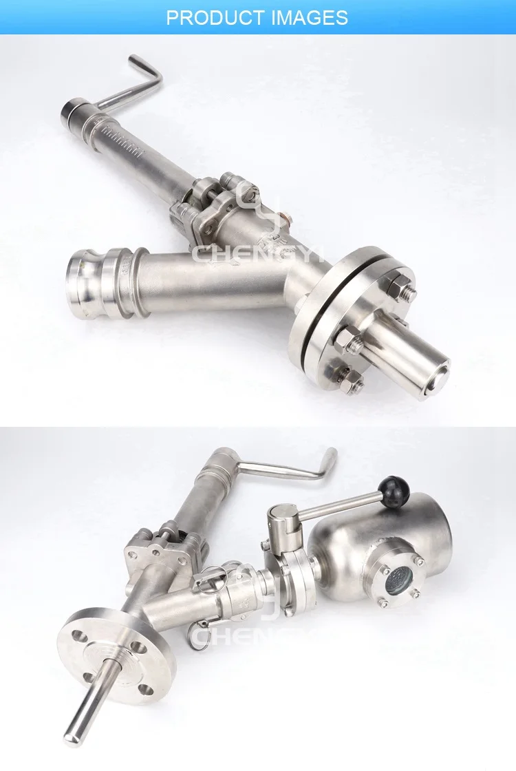 用于结晶反应器取样的不锈钢柱塞取样阀