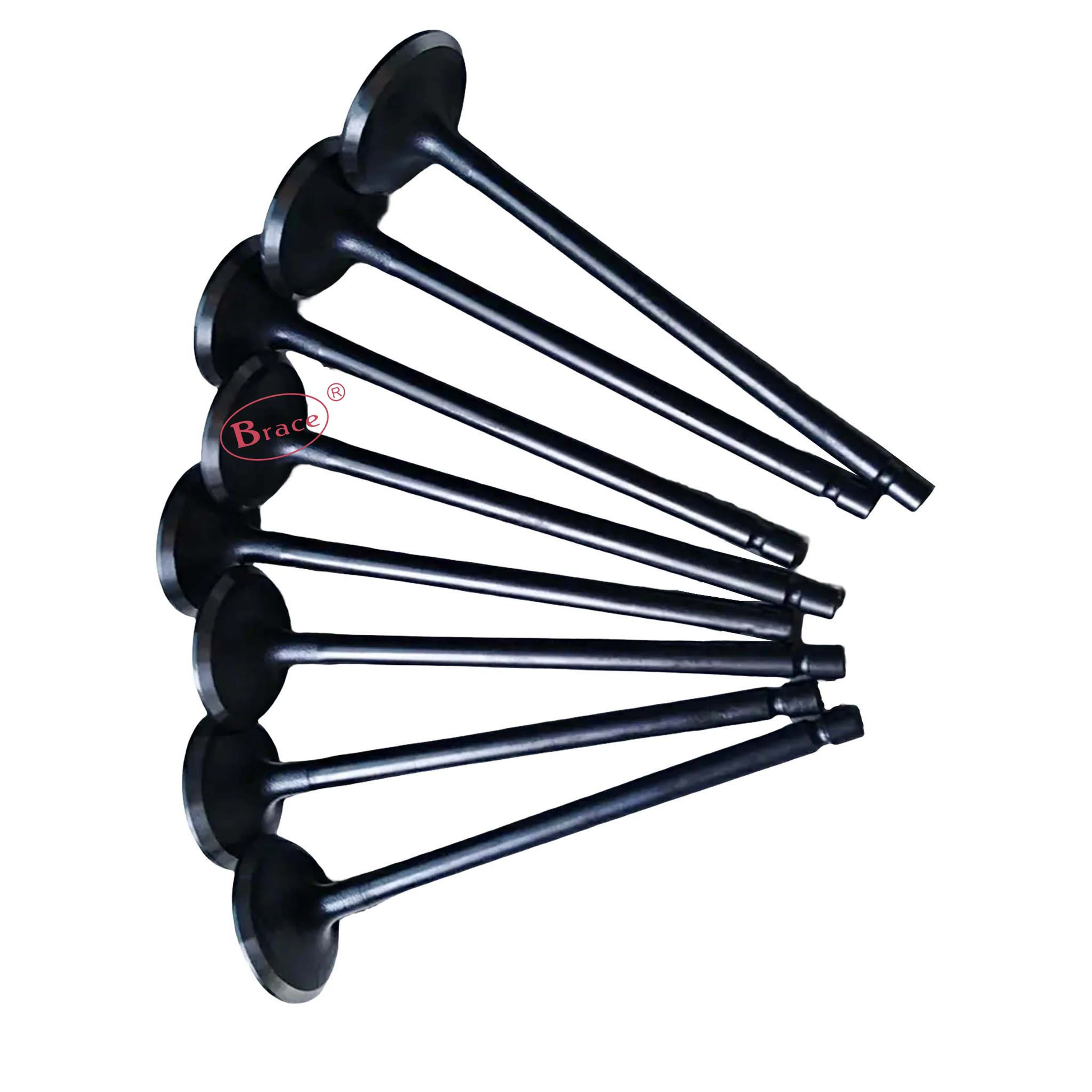 Engine Valves Kit – For Mitsubishi Chrysler 2.4L SOHC 4G64, 16 Intake/Exhaust Valves, Fits 1993-2002, 1-Year Warranty
