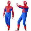 hot sale movie cosplay spider man costume adult jumpsuit pattern