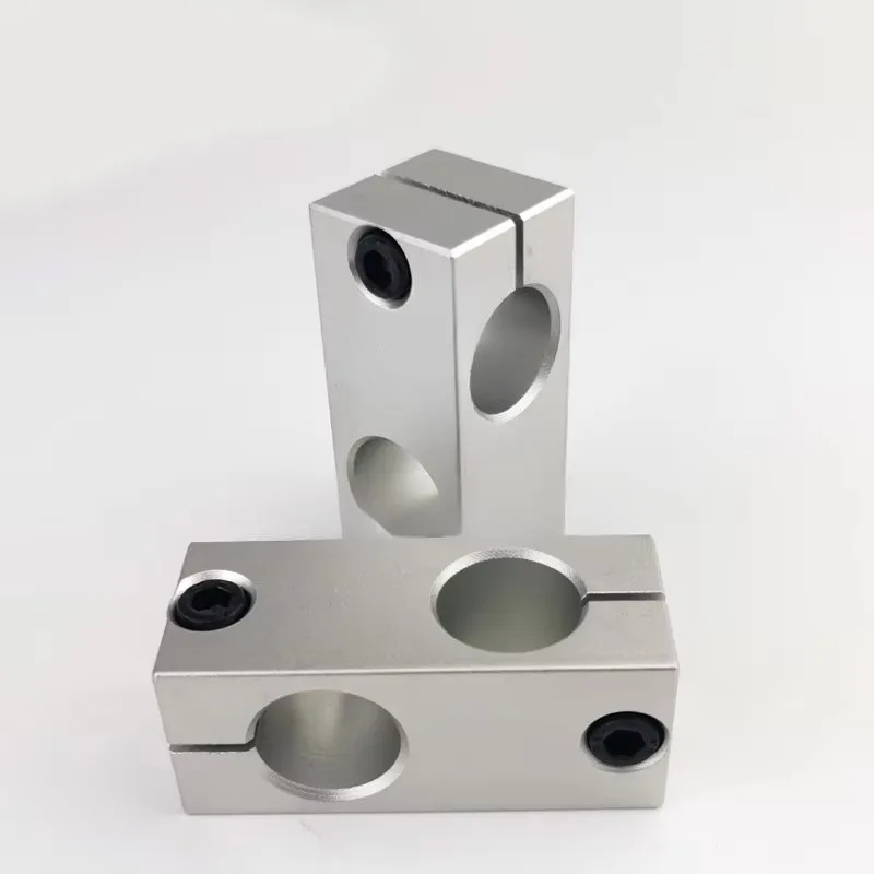 product cross optical axis fixing bracket connector rail locking block vertical horizontal clamp aluminum alloy 3d printer decoration-13