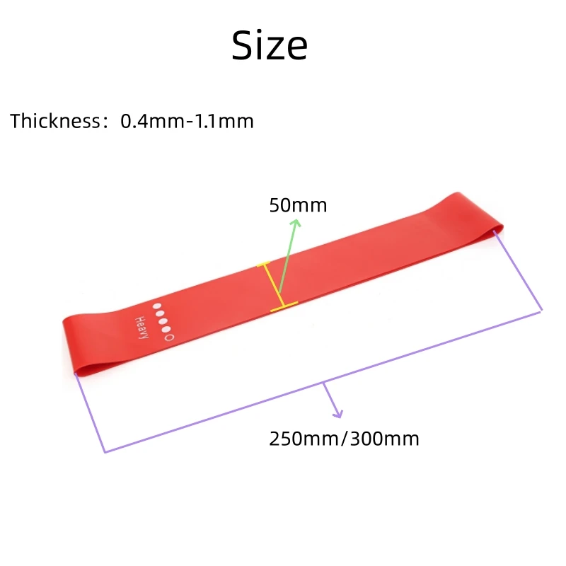 2023 Silicone Rubber Body Exercise Yoga Elastic Stretch Loop Leg Tool