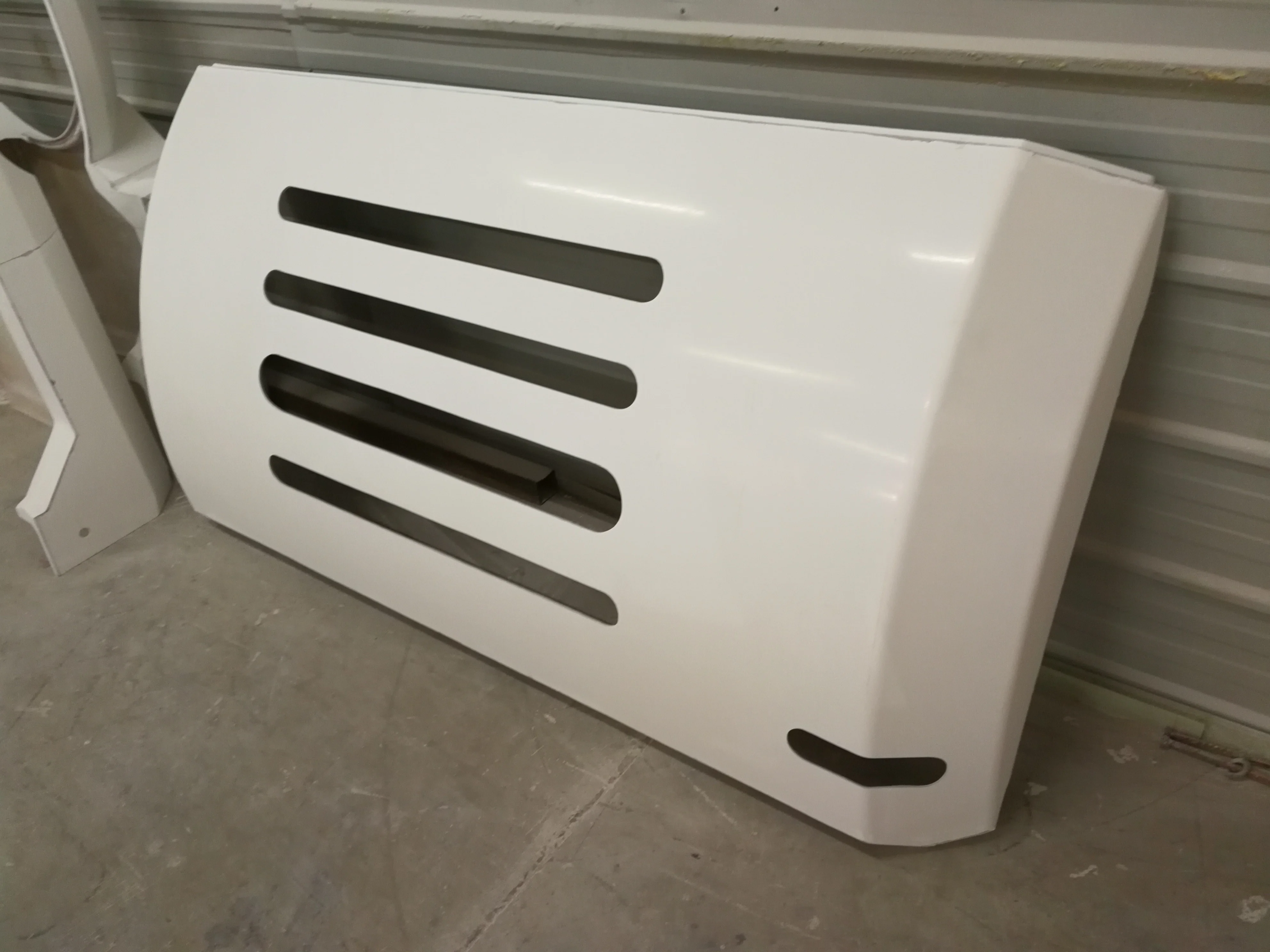 Hand Layup Frp Grp Fiberglass Air Deflector For Trucks Buy Wind