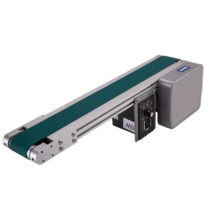 Micro Electric Synchronous Belt Conveyor Mini Motor Precise Positioning with Heat Sink Application Cutting Processing Service factory