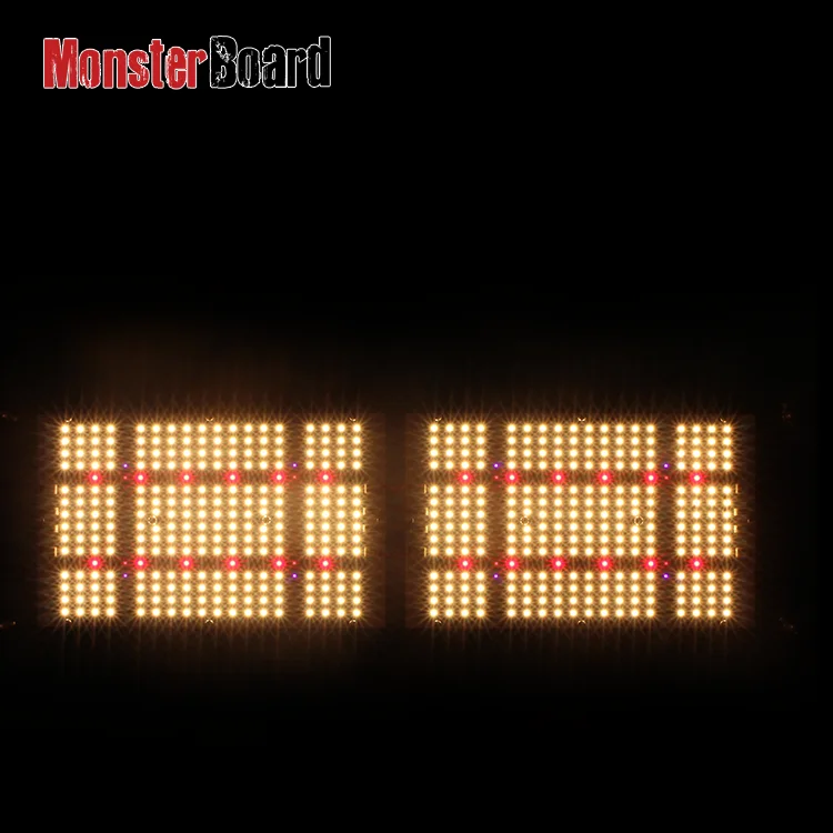 Lm301h+cree xpe 660nm+cree ir+lg uv monster board for 420 growers/ led grow light hlg 240 aria