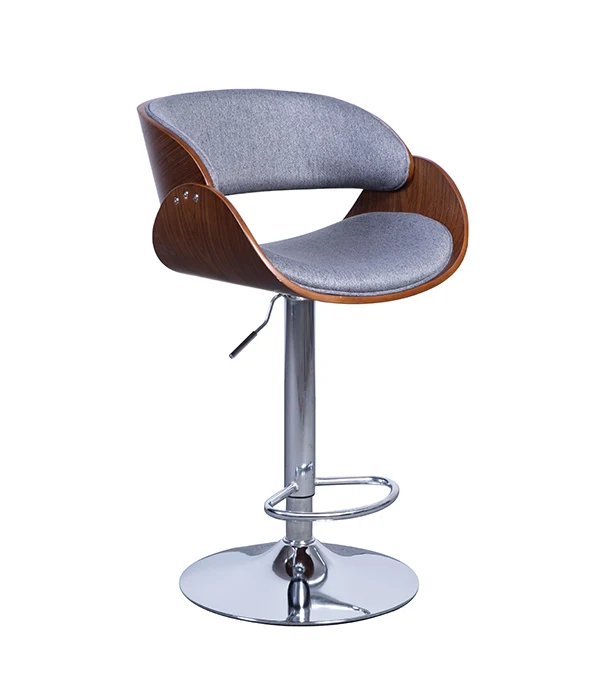 Modern Luxury Adjustable High Quality Bar Chair With Horn Plate Use