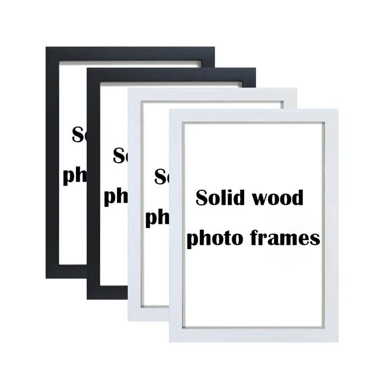 Wholesale Cheap Wooden Painting Frame A0 A1 A2 A3 A4 A5 5x7 11x14 24x36