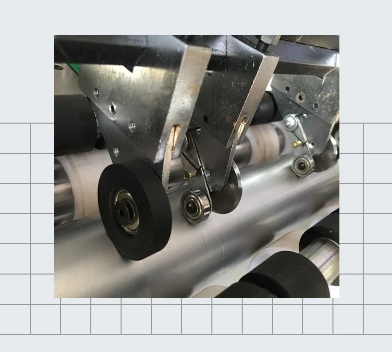 Multifunctional Fully Automatic YH480 Creasing Machine New Condition with Lower Suction Paper Feeding & Marking Gather Line