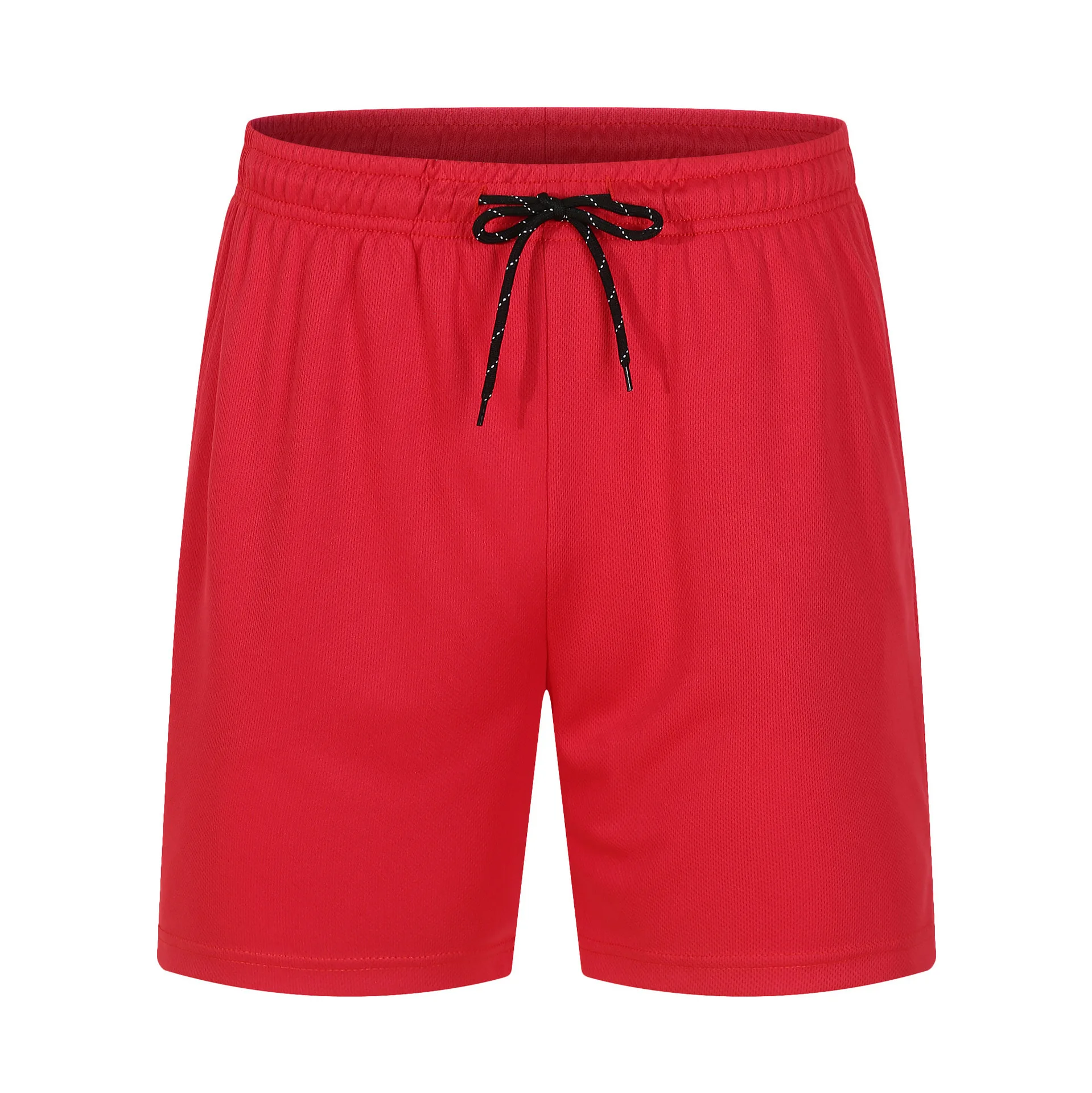 Schnelltrocknende Shorts für Herren in Volltonfarbe, reine Farbe, Strandmode, lässig, Sommer, Schwarz, Mann, Badeshorts, Großhandel581_voghion.com