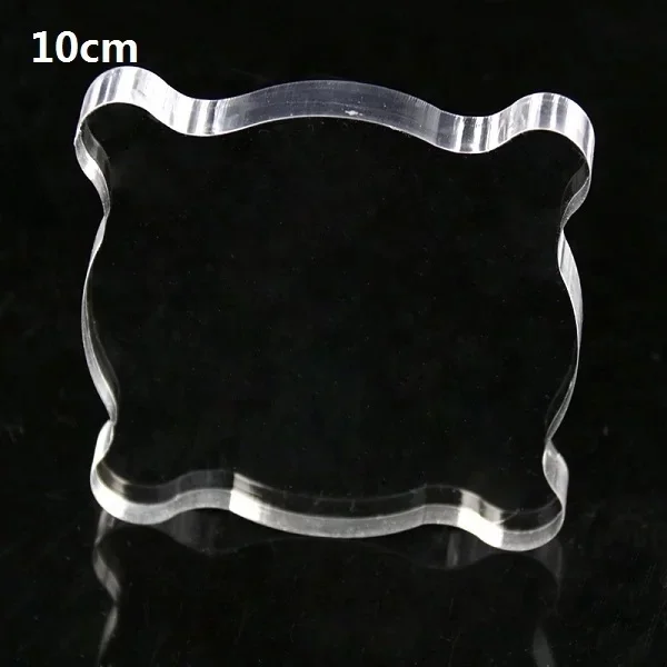 Acrylic Stamp Blocks,Office Diy Essential Stamping Tools For
