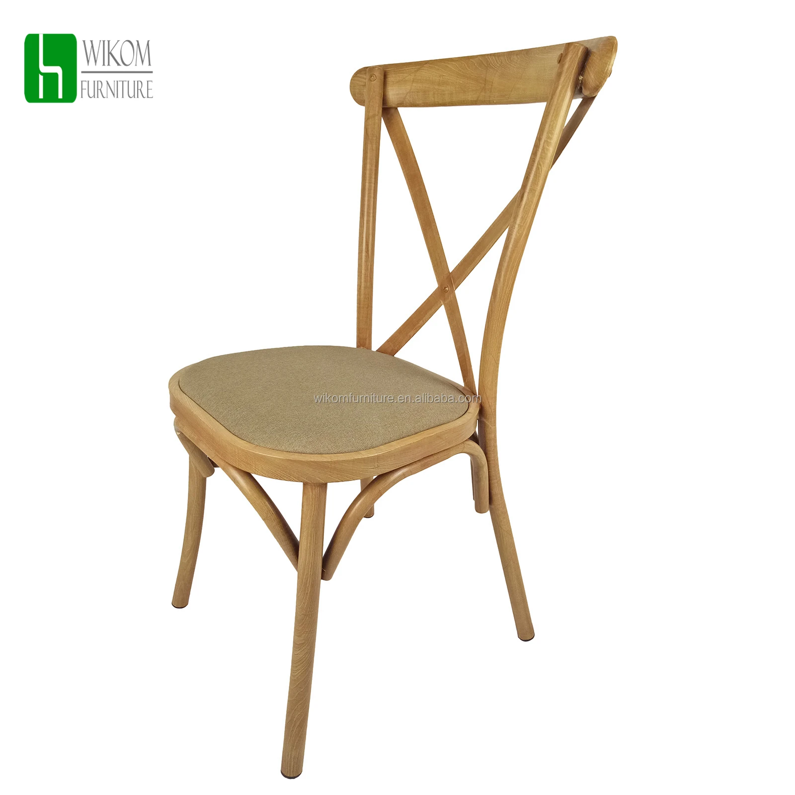 high quality crossback chairs lowest prices in china  buy cross back chair  stackable metalcross back chair use for weddingstackable wooden grain