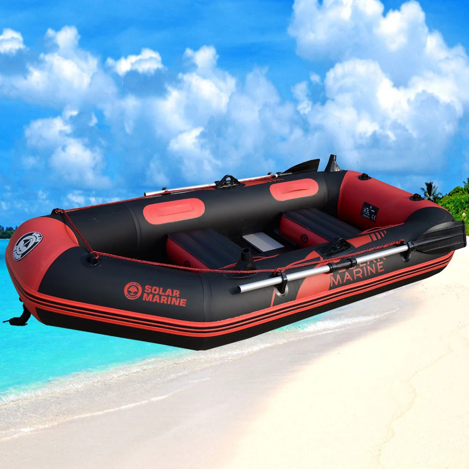 Solarmarine-suelo De Madera De Listón Para 3 Personas,Kayak Inflable De