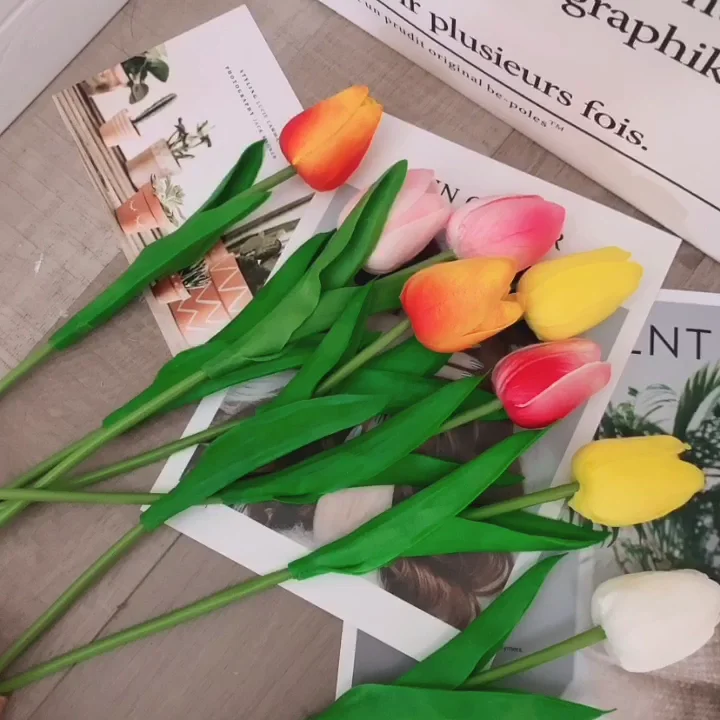 Wholesale Artificial Tulip Led Tulip Flowers Artificial Wedding