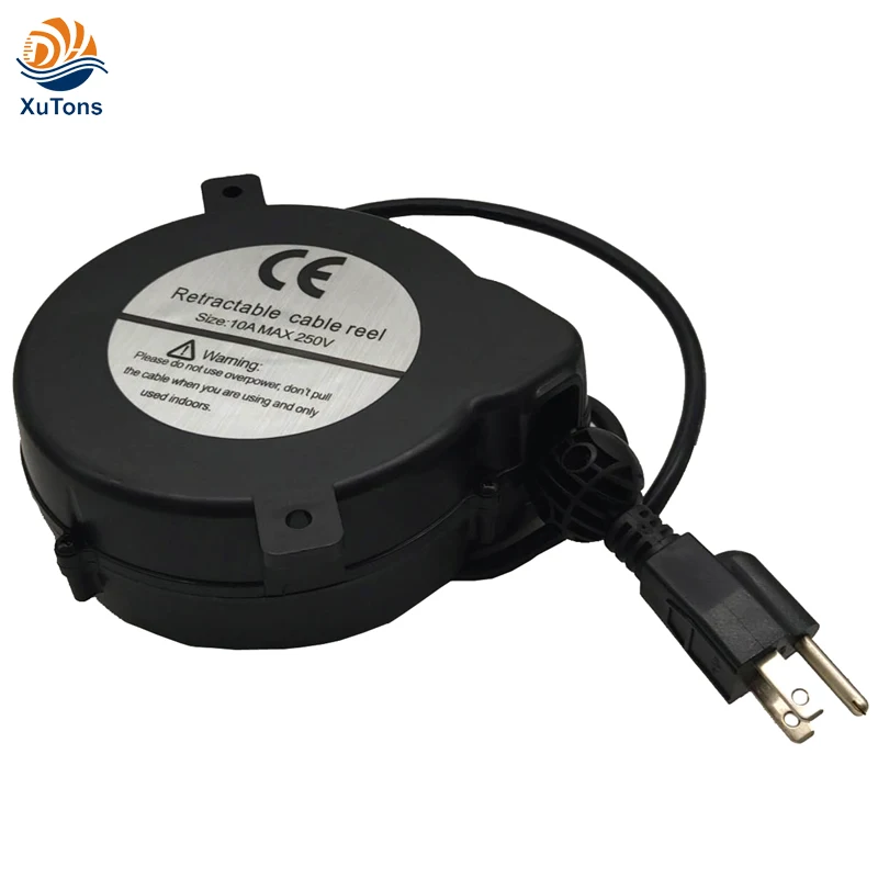 Wholesale Dyh-1606 4.4m Retractable Extension Power Cord Automatic ...