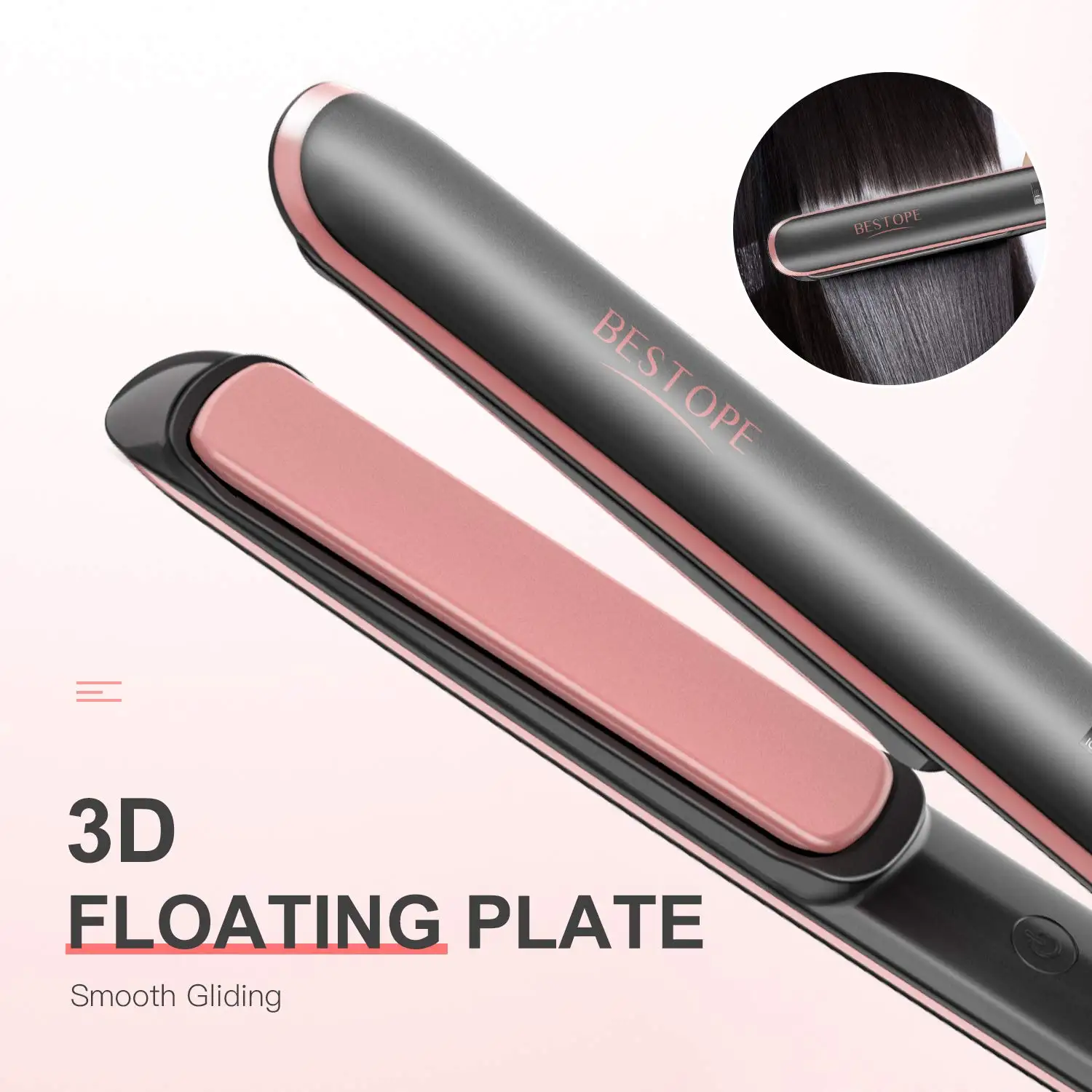 bestope 2 in 1 hair straightener