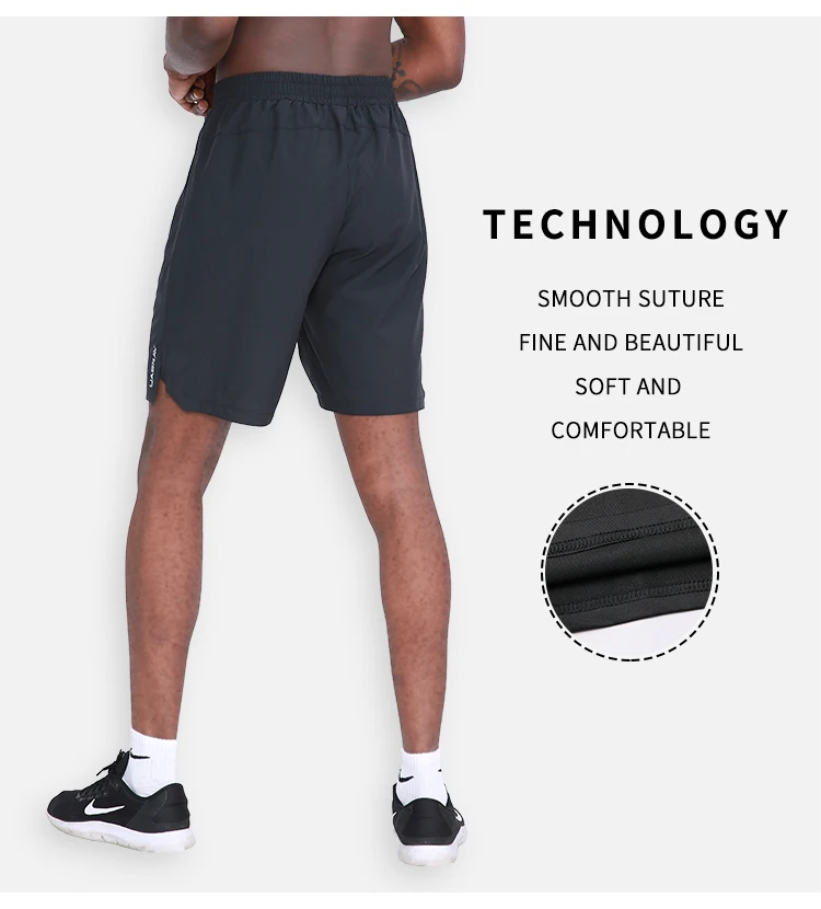 Quick Dry Mens Running Shorts Customized Private Label Training Jogging ...