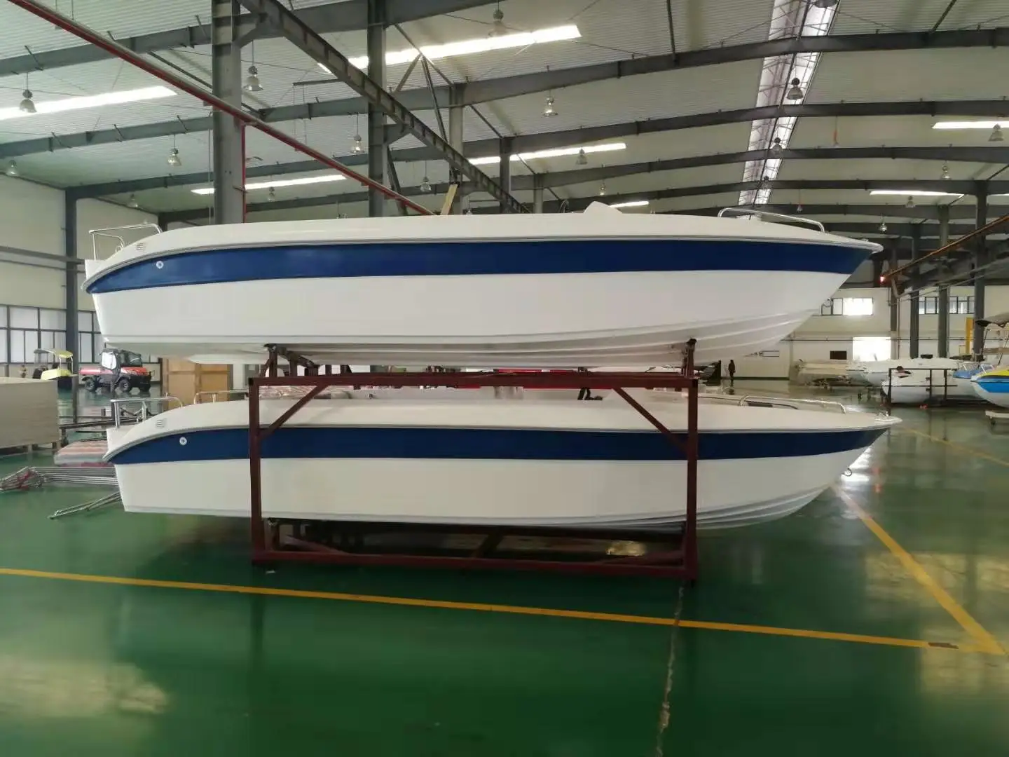 Sanj Sjr500 Outboard Fiberglass Hull Material For Sale With Ce